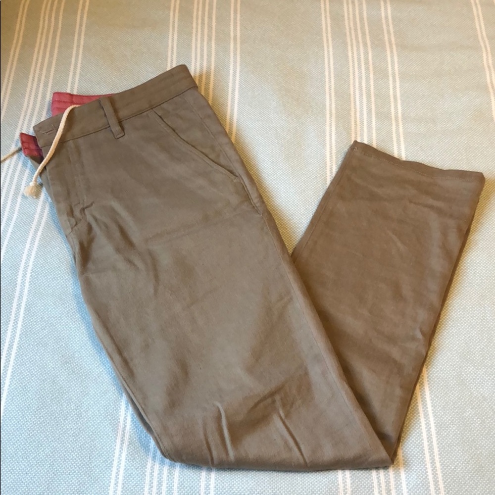 Betabrand khaki pants